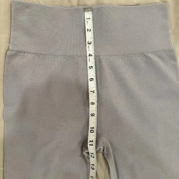 NWT Madewell MWL Seamless Ribbed Legging in Faded Lavender - Picture 9 of 9